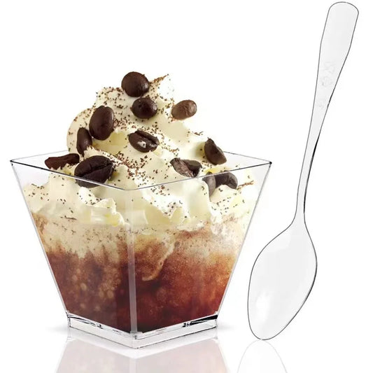 100Pack 2OZ Mini Dessert Cups