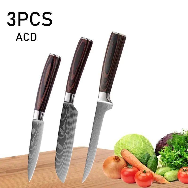 Japanese Kitchen Knives Set