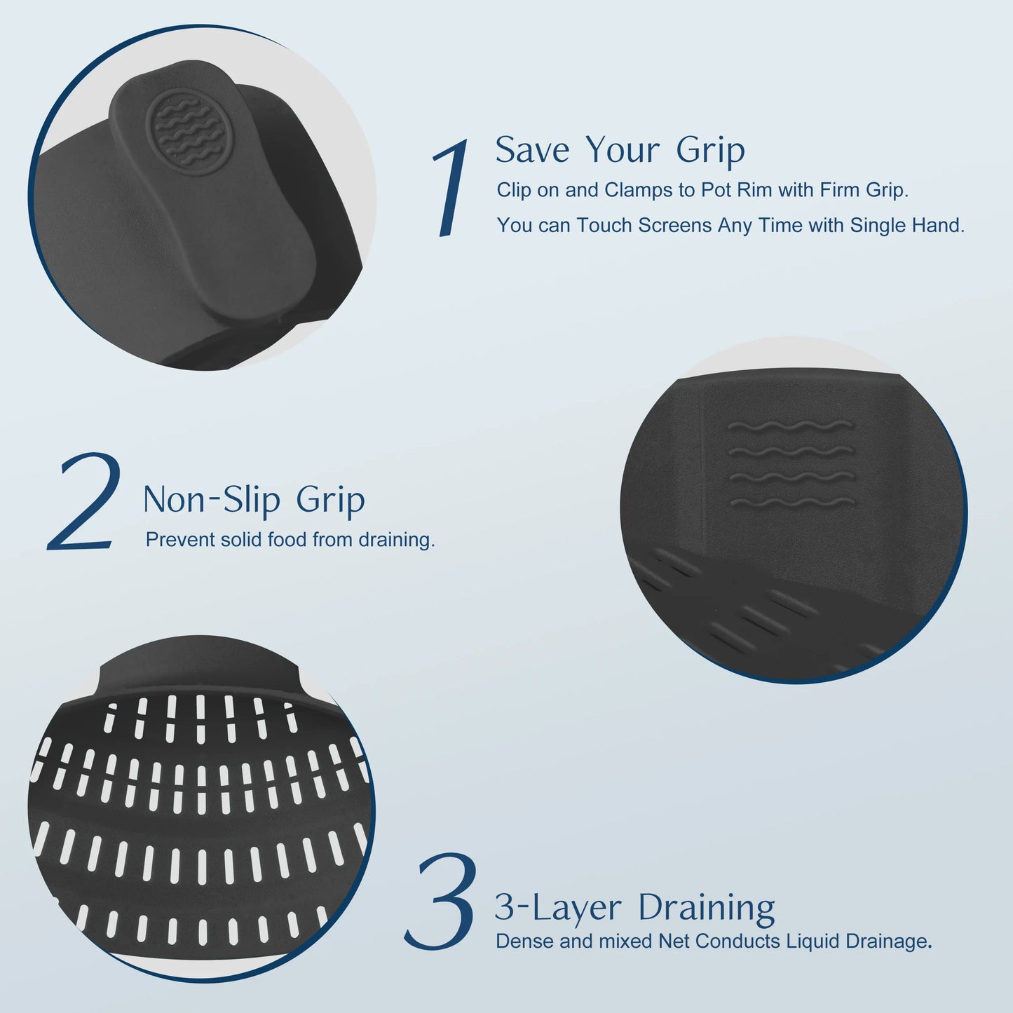 Silicone Pot Strainer