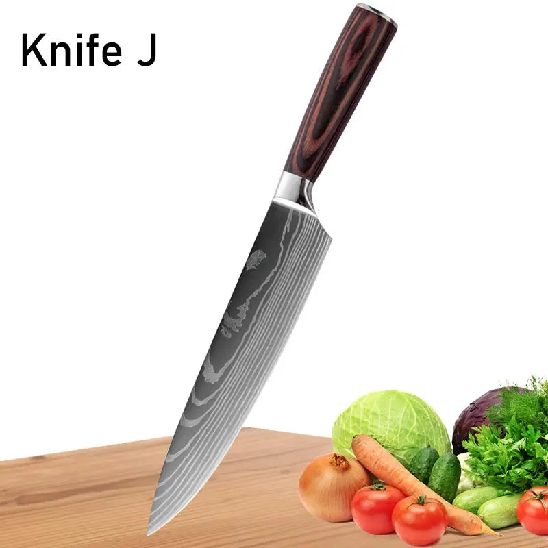 Japanese Kitchen Knives Set