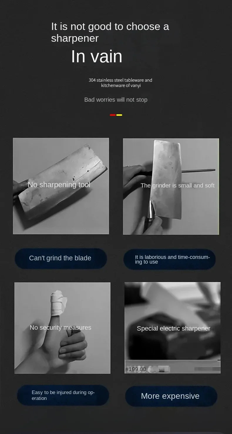 Kitchen Electric Knife Sharpener