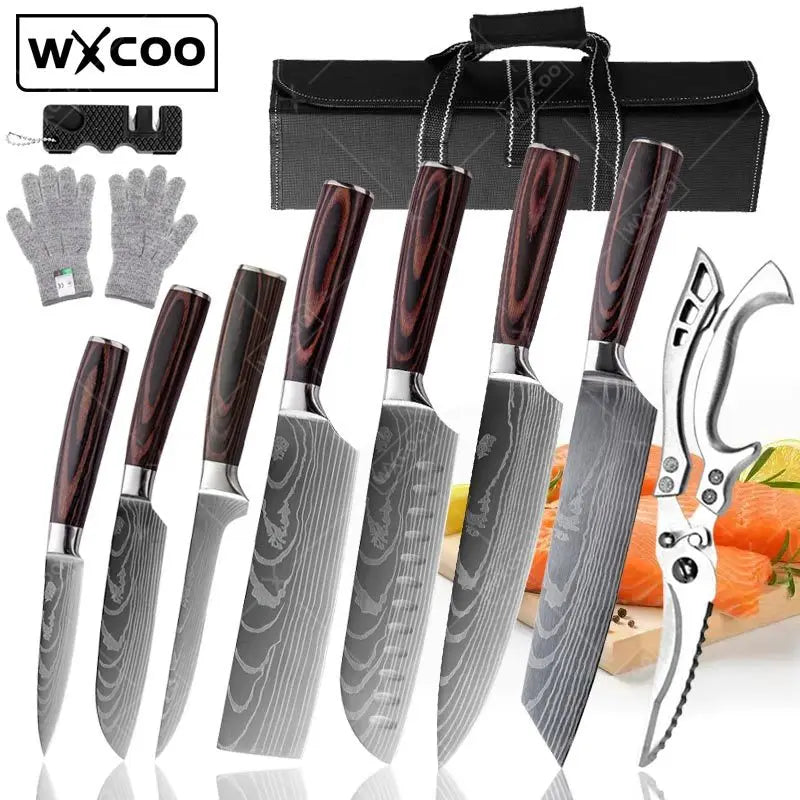 Japanese Kitchen Knives Set