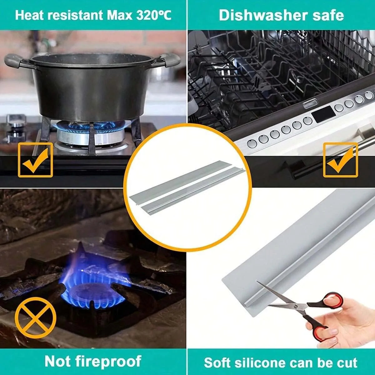 Silicone Kitchen Gap Strip