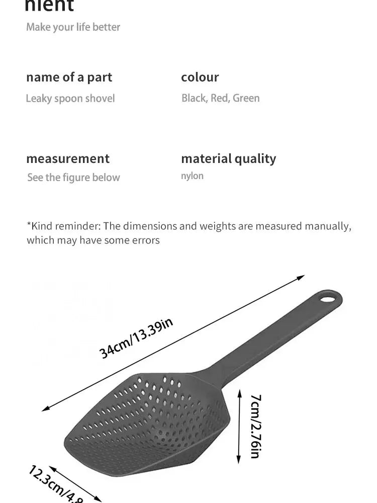 Large Strainer Spoon