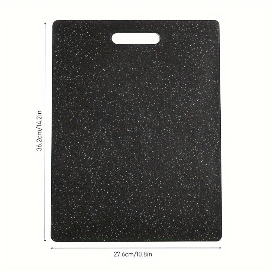 Imitation marble texture plastic cutting board Antibacterial mildew kitchen vegetable cutting board is dishwasher safe