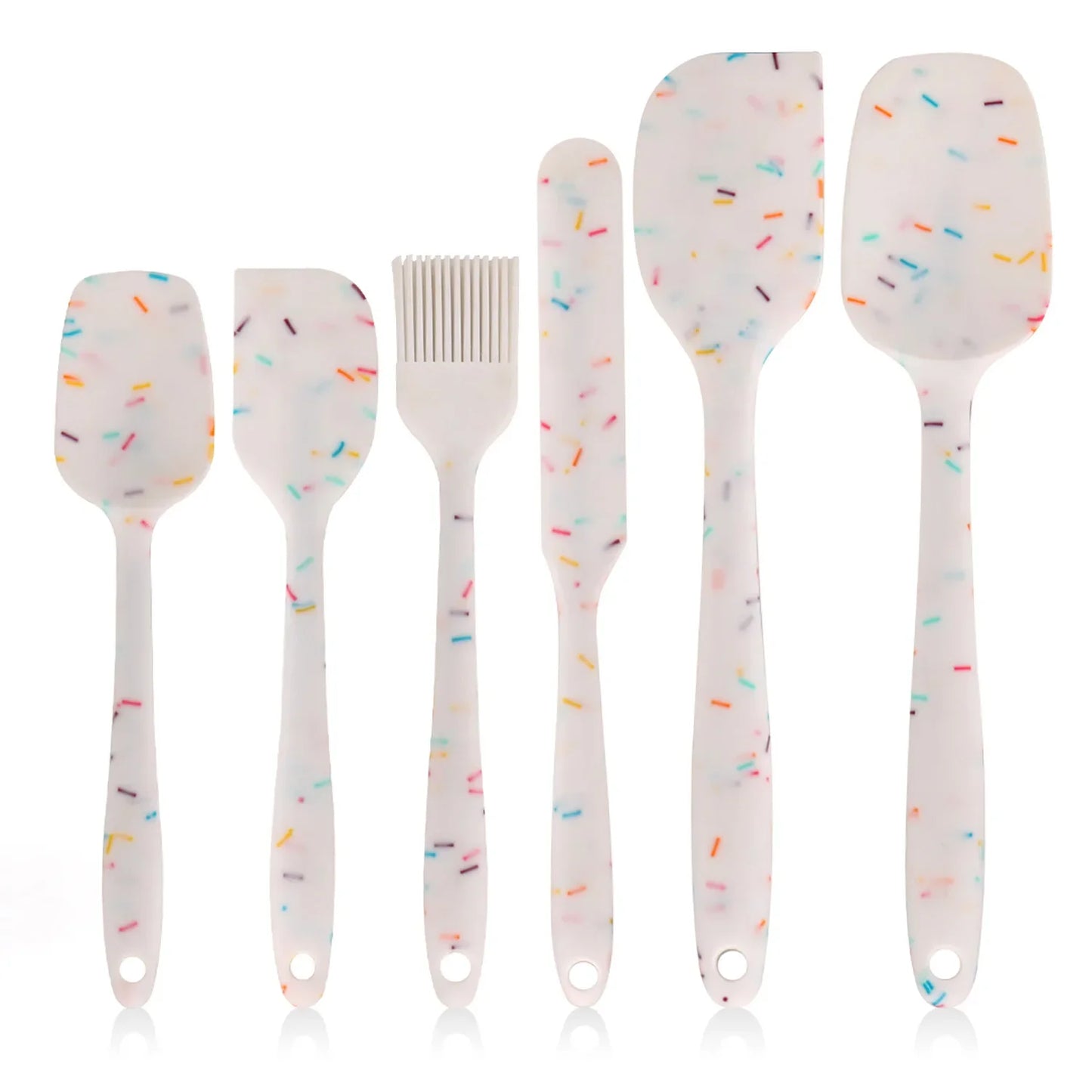 6 Pieces Silicone Spatula Set