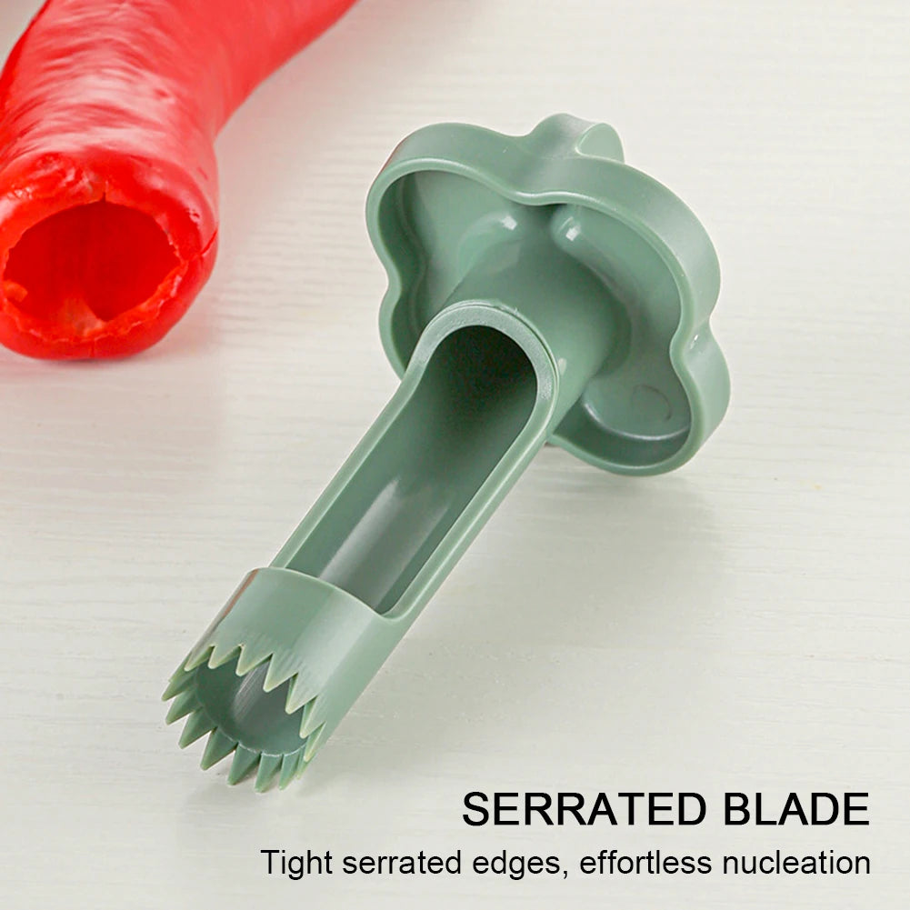 2-in-1 Fruit Pepper Corer
