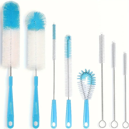 8pcs Straw Brush Set