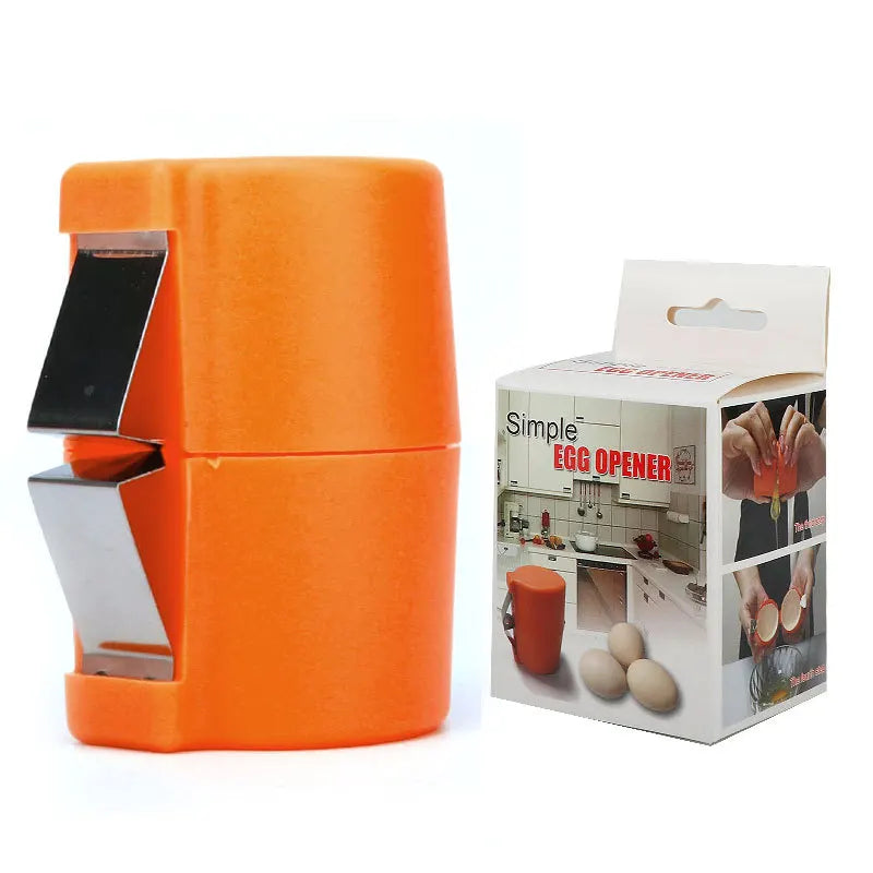 New Egg Shell Opener,Press Egg Shell Separator,Portable Egg Opener,Kitchen Handheld Egg Shell,Crusher Household