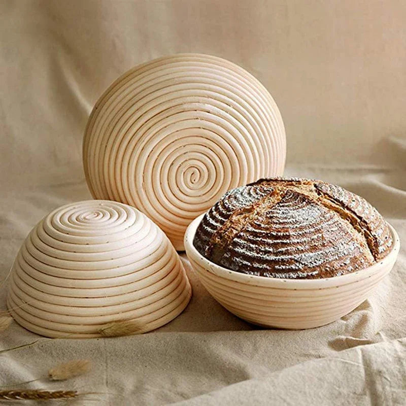 Rattan Bread Proofing Basket Bread Basket Oval Rattan Wicker Dough Fermentation Sourdough Banneton