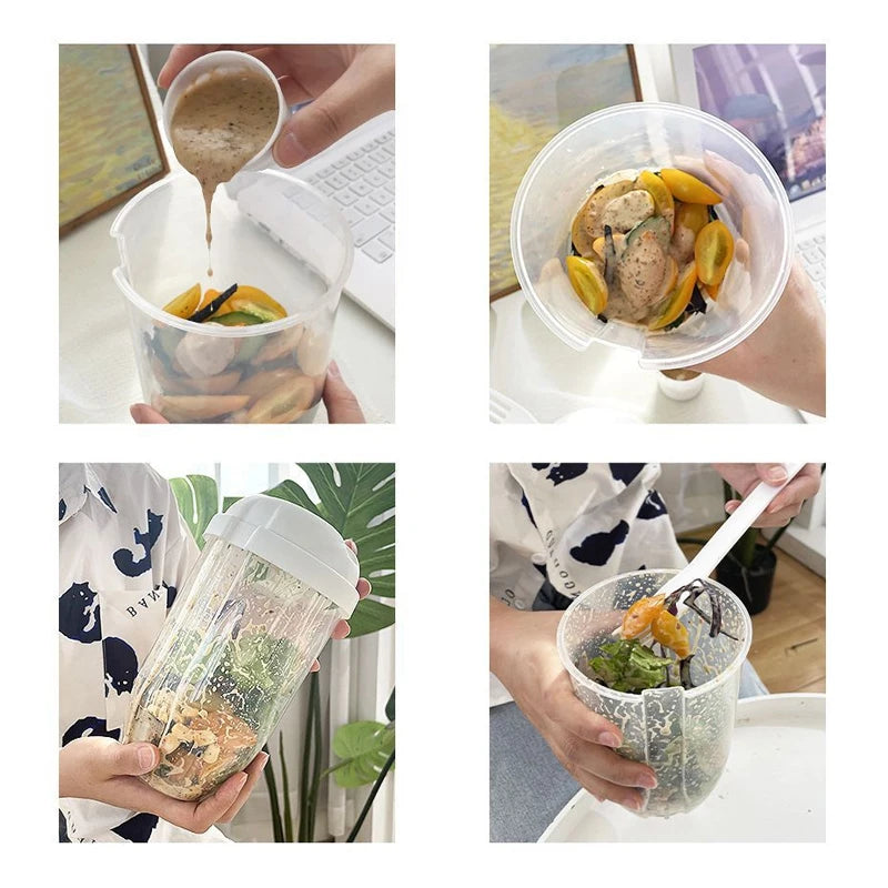 1pc White/Green Portable Bottle