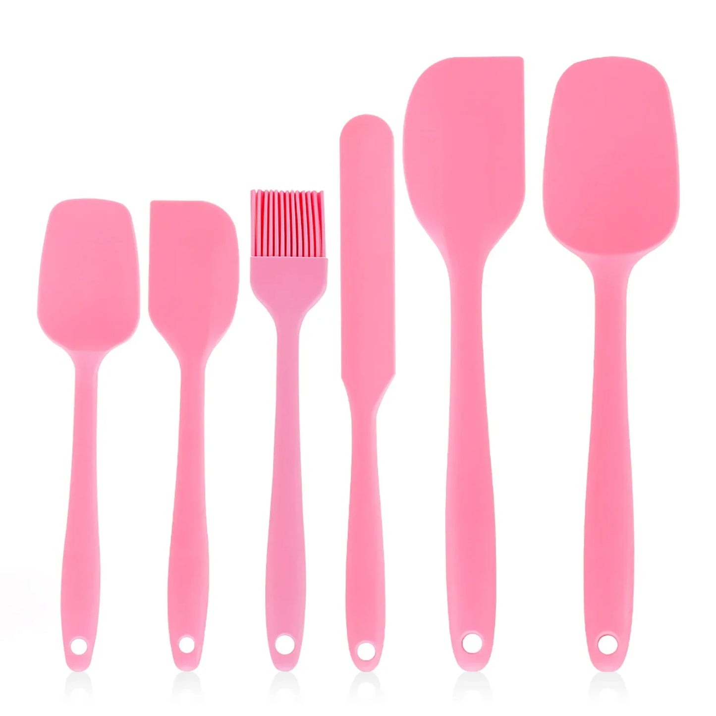 6 Pieces Silicone Spatula Set