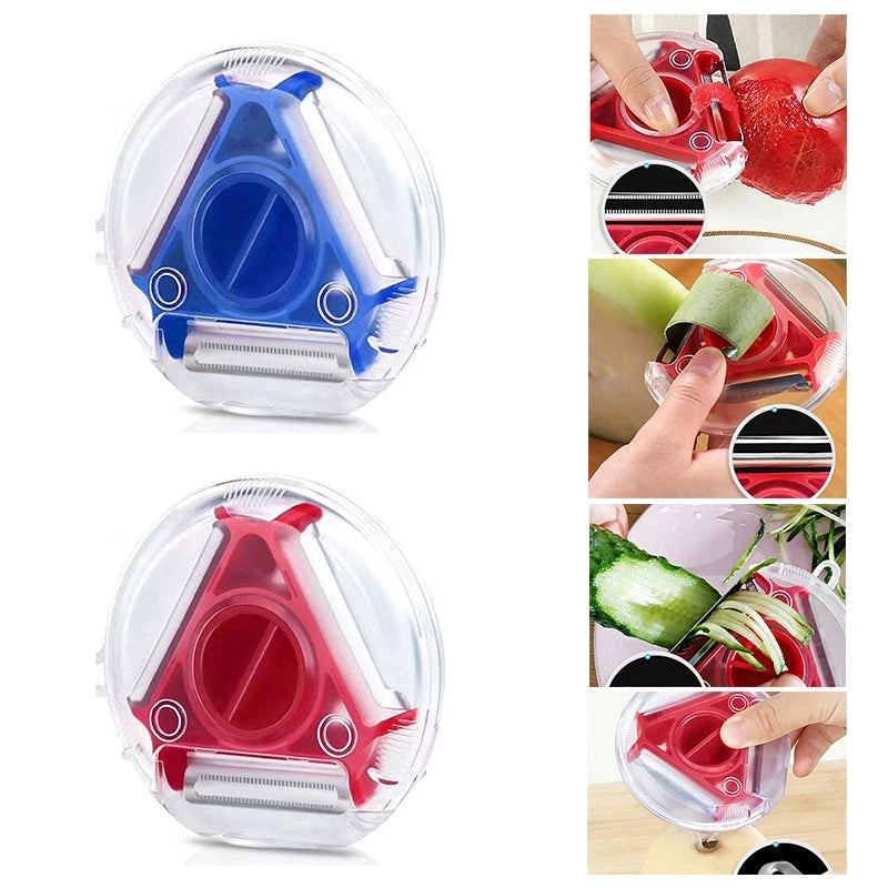 1PC 3 in 1 Magic Trio Peeler Set