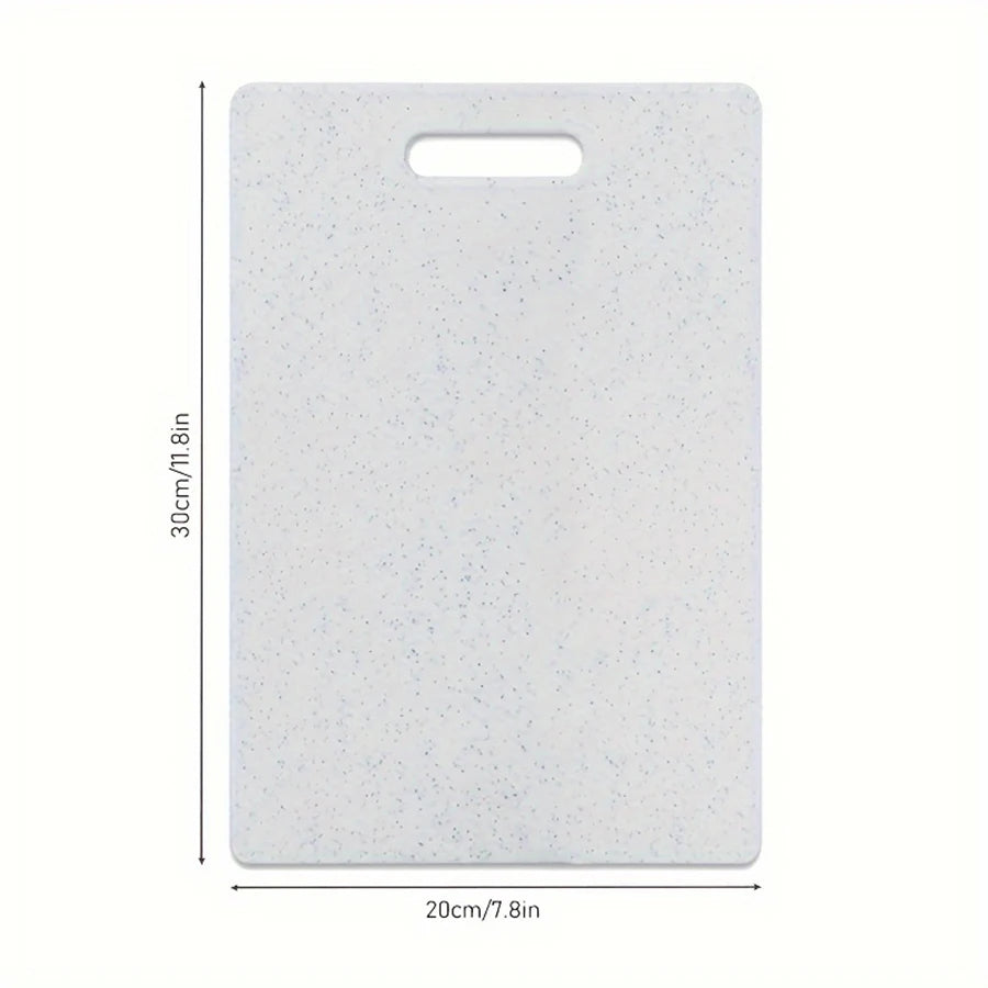 Imitation marble texture plastic cutting board Antibacterial mildew kitchen vegetable cutting board is dishwasher safe